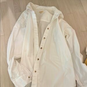 Donni. White Button-Up Shirt